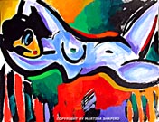 thinking of picasso original painting