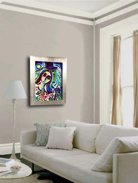 Jewish Wedding original painting by artist Martina Shapiro